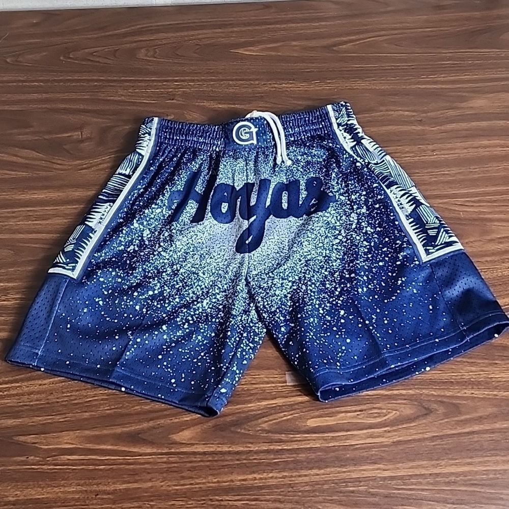 Mitchell & Ness Georgetown Hoyas Basketball Shorts Re Take College Vault Medium